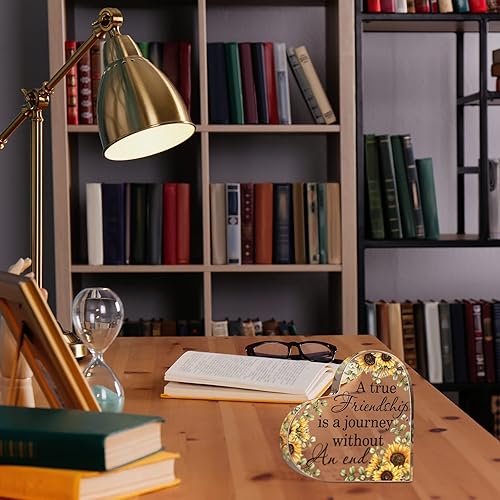 Vista 16 de Spiareal Regalo para amigas, amistad, mujeres, amigas, amistad, cumpleaños, alegría, corazón, mariposa, recuerdo, pisapapeles, para el hogar