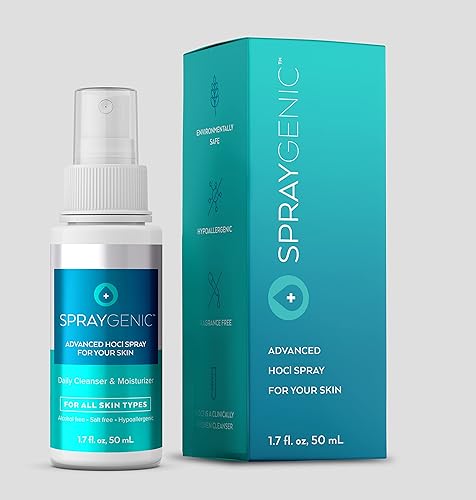 Advanced HOCl Spray para tu piel, limpiador diario e hidratante, para todo tipo de piel, 1.7 fl oz (1.7 fl oz)