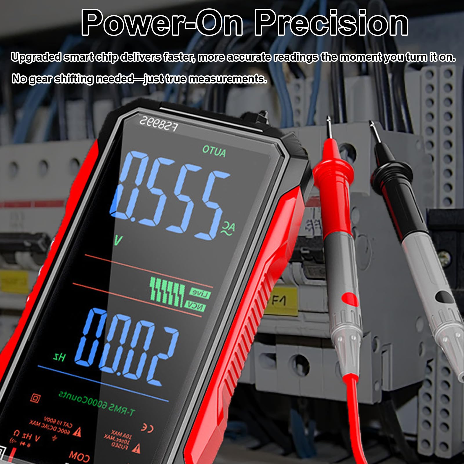 ZMI Digital Multimeter - 6000 Counts, Flashlight -3 ZMI Digital Multimeter - 6000 Counts, Flashlight -3