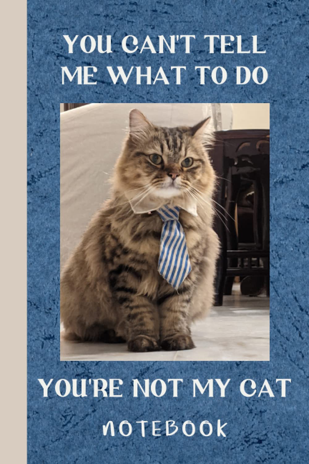 You Can't Tell Me What To Do You're Not My Cat Notebook: A Fun 6x9 Notebook for People Who Are Owned by Cats