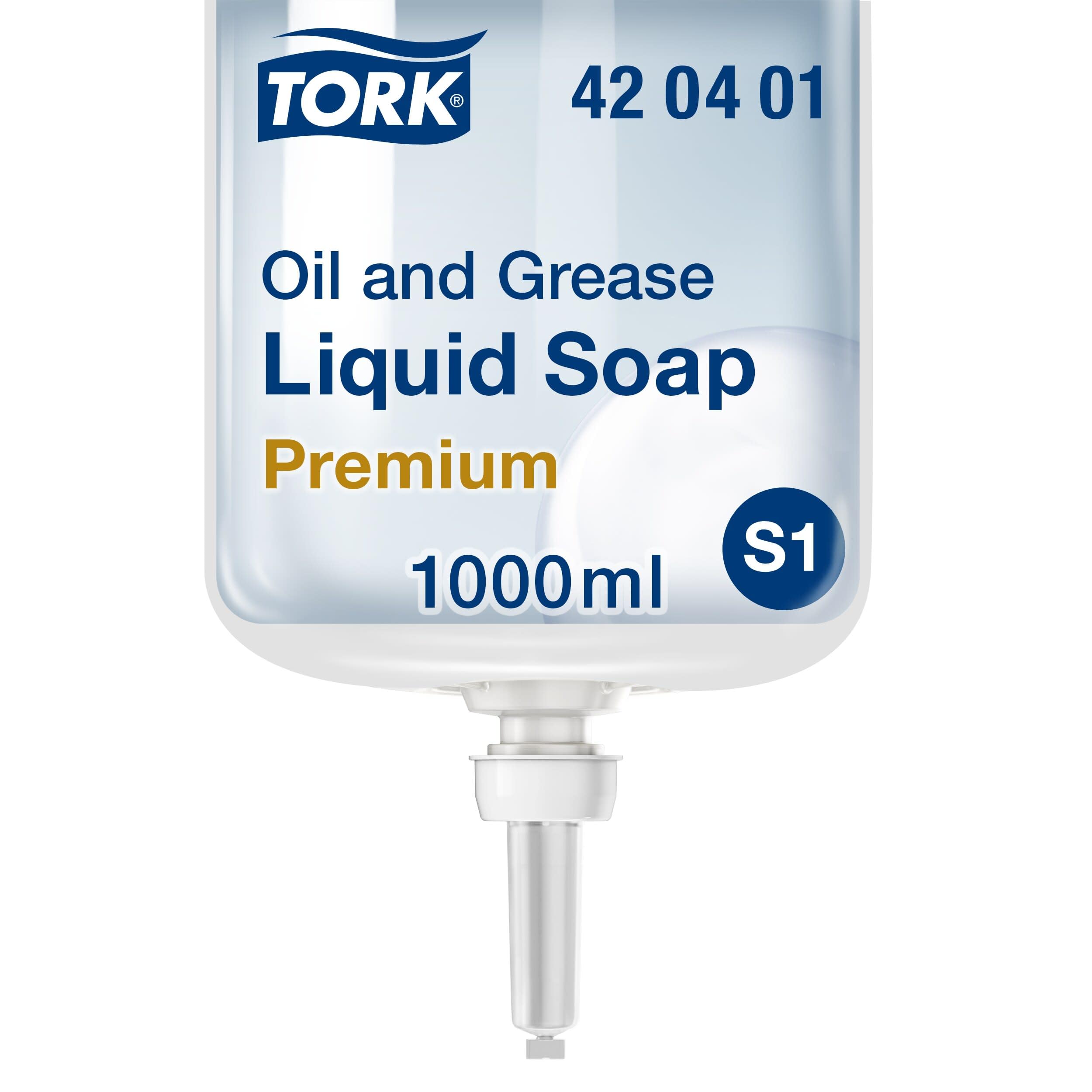 TorkOil and Grease Liquid Soap S1, Dermatologically Tested, 1 x 1000ml, 420401