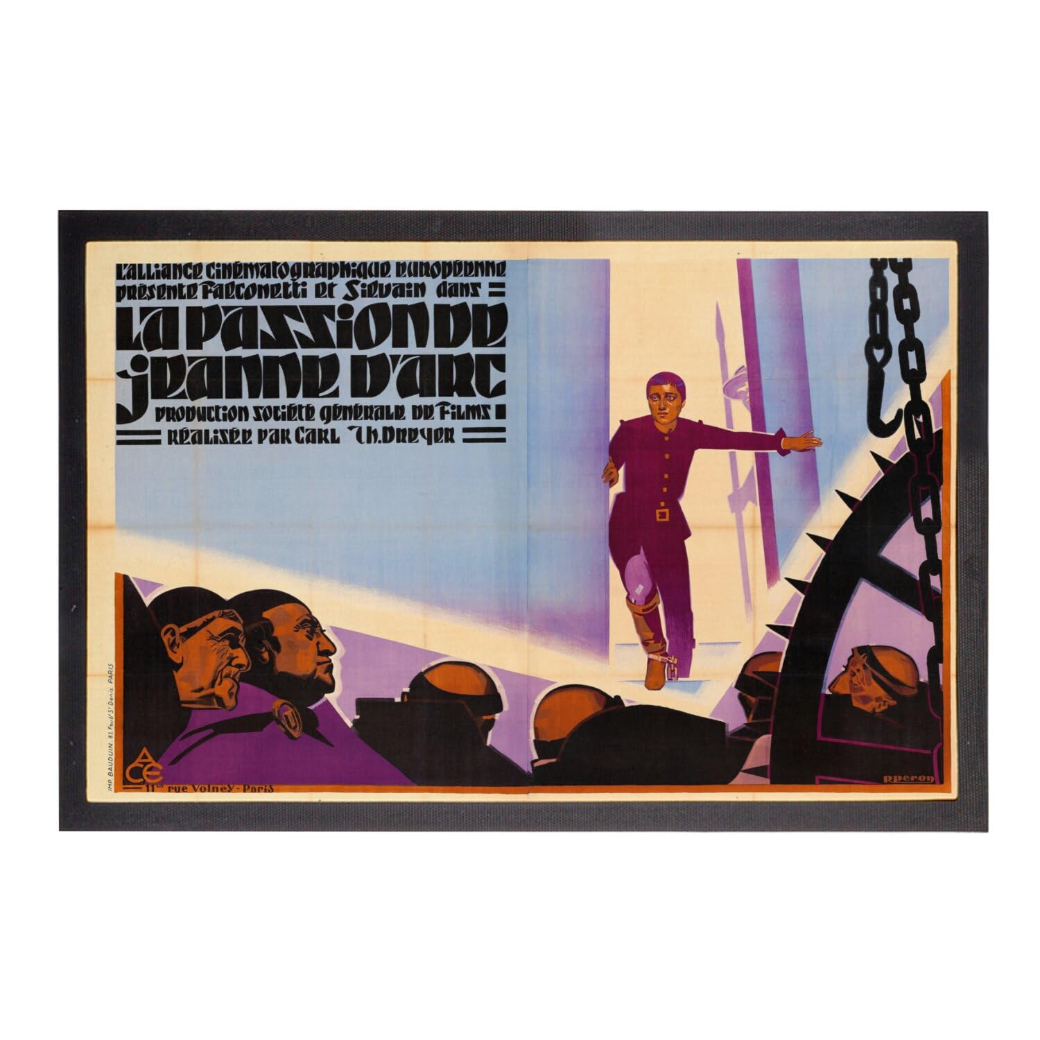 Paillasson La Passion de Jeanne d'Arc : créez un hall d'entrée style cinéma rétro et vintage