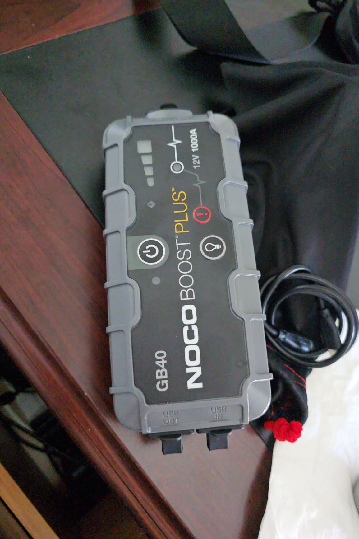 NOCO Boost GB40: 1000A UltraSafe Jump Starter – 12V Lithium Battery Booster Pack, Portable Jump Box, Power Bank & Jumper Cables - for 6.0L Gas and 3.0L Diesel Engines photo review