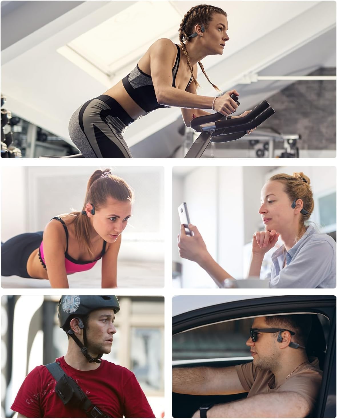 MONODEAL Cuffie Subacquee per Piscina, Cuffie Conduzione Ossea IP68 impermeabile, 8GB MP3 Subacqueo per Nuoto, Bluetooth 5.3 Adatto per Cuffie Bluetooth Sport Nuoto Surf Corsa