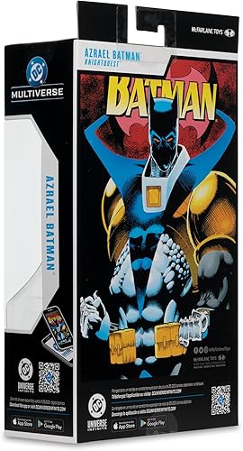 Miniatura 9 de McFarlane Toys - DC Multiverse Azrael Batman (Knightquest) Figura de acción de 7 pulgadas