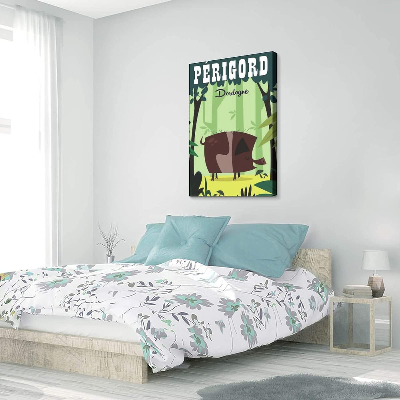 Poster Vintage Périgord RZHM – Affiche 40x60 Cm – PostersAndCo – Neuve