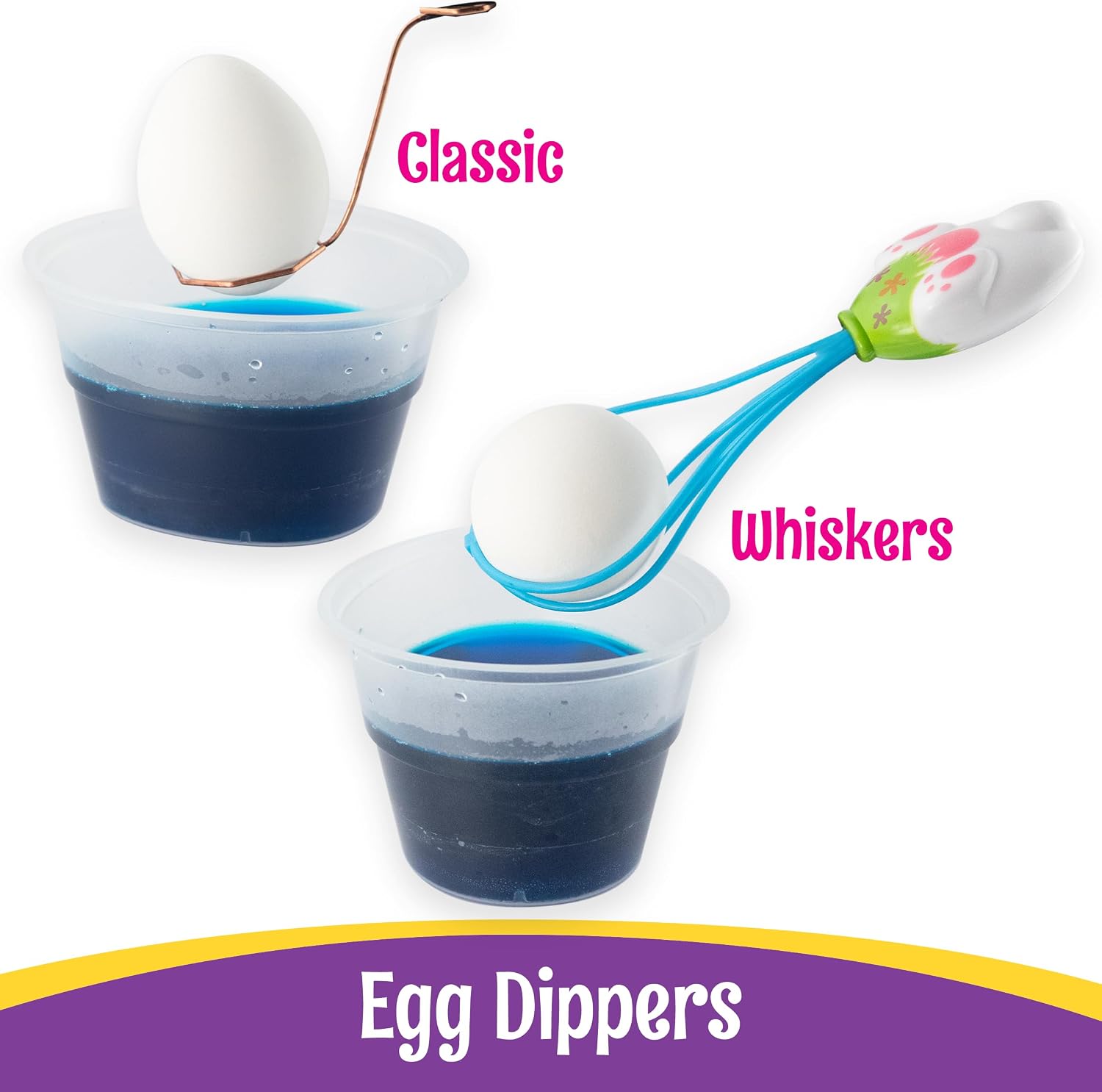 PAAS Easter Egg Decorating Kit, Includes 1 Unicorn Egg Dying Kit, 1 Loveable Llamas Egg Dying Kit, 1 Dino Decorating Kit Whiskers for Easy Egg Dying, Food Safe Dye (4 Piece)