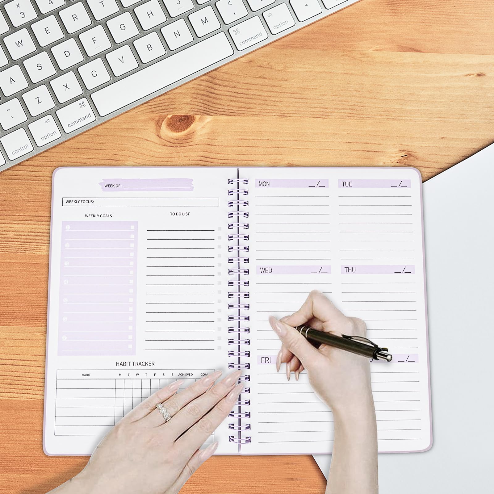 Moseem Weekly Planner Notebook - Image 3