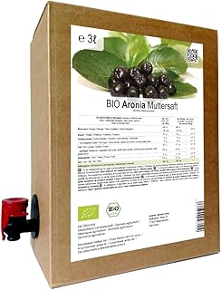 BIO Aronia Muttersaft - 100% Direktsaft 3 Liter