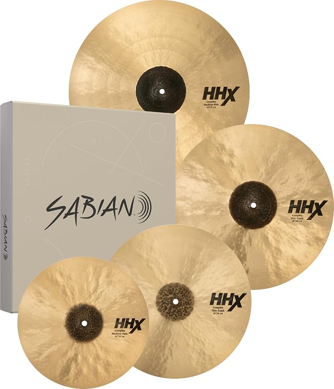 SABIAN HHX Complex Cymbal Set