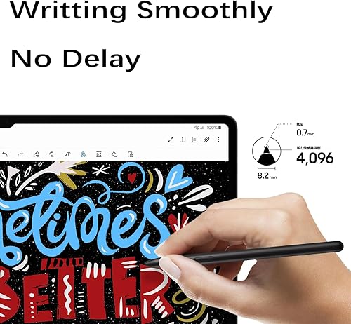Miniatura 5 de Galaxy Tab S9 Ultra S Pen Reemplazo para Samsung Galaxy Tab S9 Plus Stylus Pen Reemplazo sin Bluetooth + puntas de repuesto + convertidor tipo C