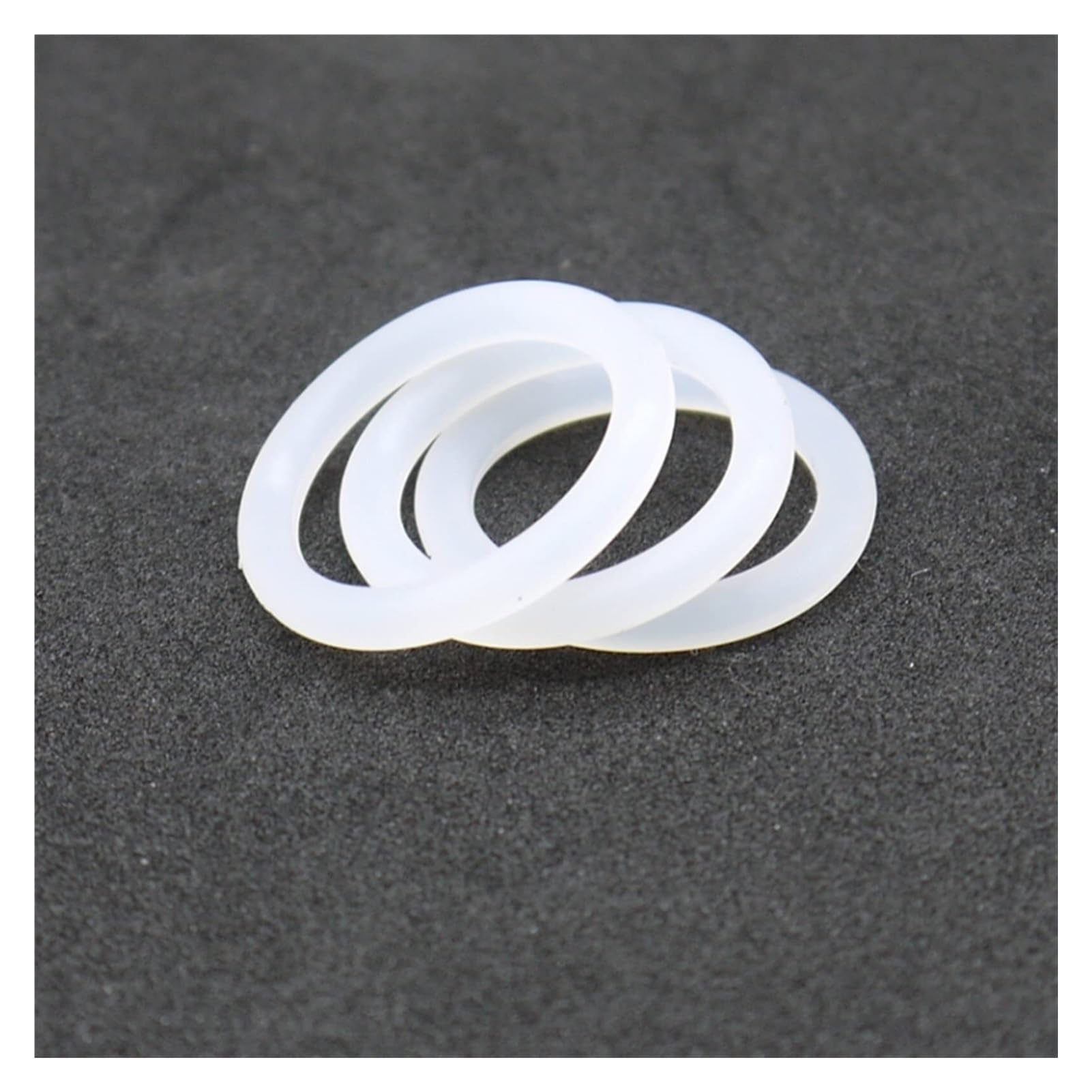 Anillo tórico Kit de juntas tóricas de goma, surtido de 10 piezas, junta tórica, espesor CS 3 mm OD 10~75 mm, arandela impermeable con aislamiento de caucho de silicona, forma redonda, juntas tórica