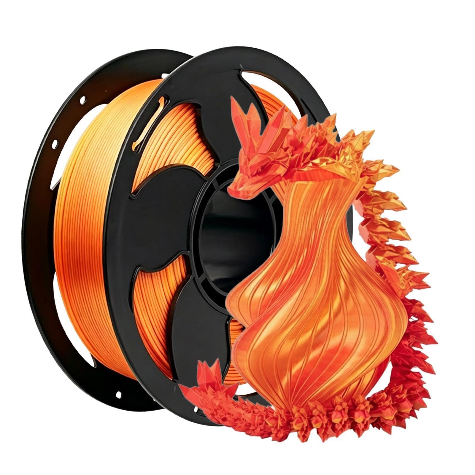 Filamento multicolor impresora 3D y pack de material de doble color escolar 8