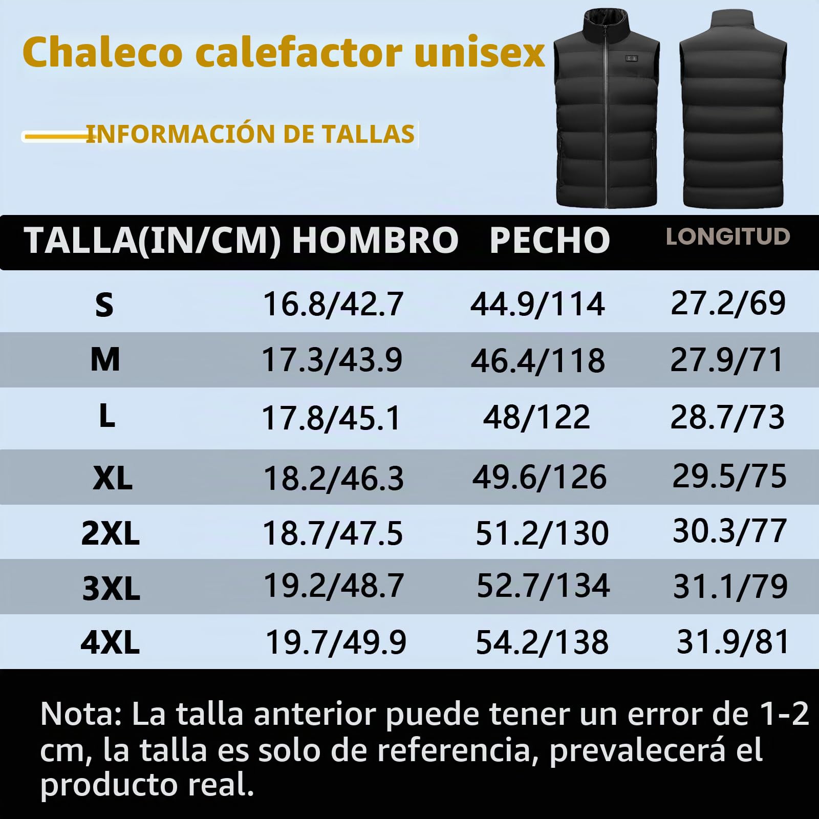 SNZ Chaleco térmico para hombres y mujeres con paquete de baterías, 12 zonas de calefacción, chaqueta térmica eléctrica para exteriores, trabajo, camping