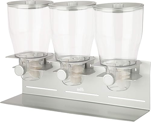 Juego de dispensador de dos recipientes Zevro Professional Series, Contemporáneo, Plateado