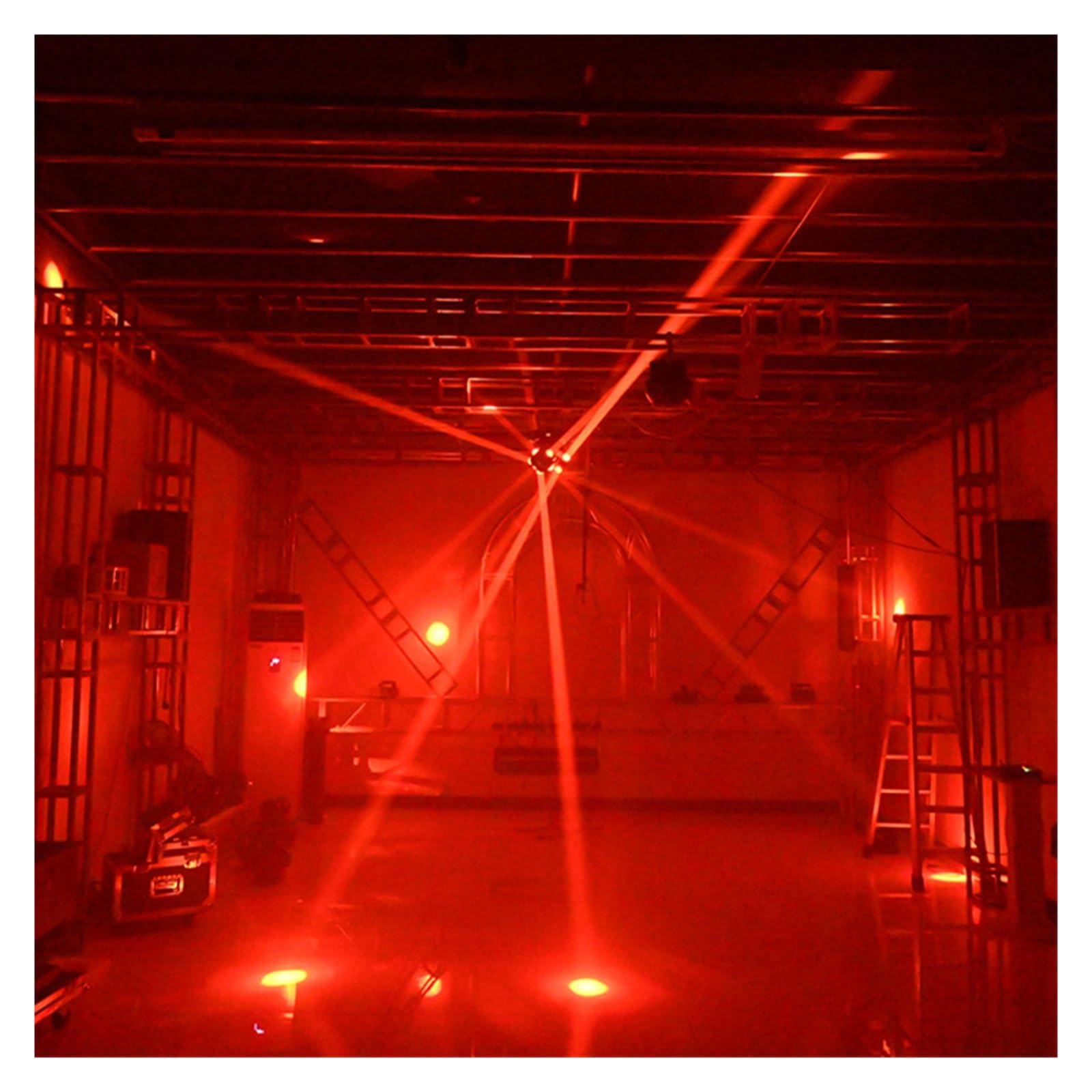 Światła imprezowe 12X10W 3 Głowica Obracająca Się W Nieskończoność Reflektor Z Ruchomą Głowicą Ze Światłem RGG Dla DJ Disco Stage Muzyka Weselna Party Bar