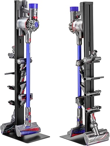 Miniatura 1 de Mount Plus HAB2-S - Soporte de almacenamiento de aluminio premium hecho para Dyson V15 V12 V11 V10 V8 V7 V6 aspiradora inalámbrica  Soporte de