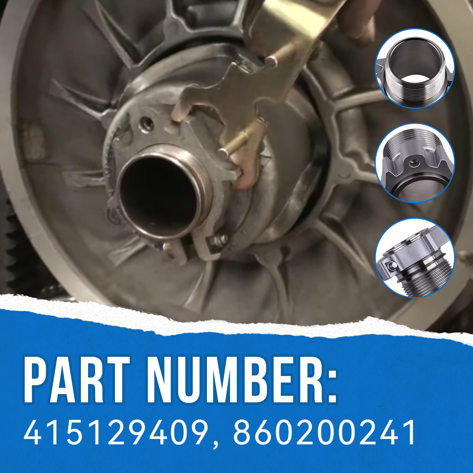 Amazon.com: SeDeplacer Secondary Clutch Drive Belt Deflection