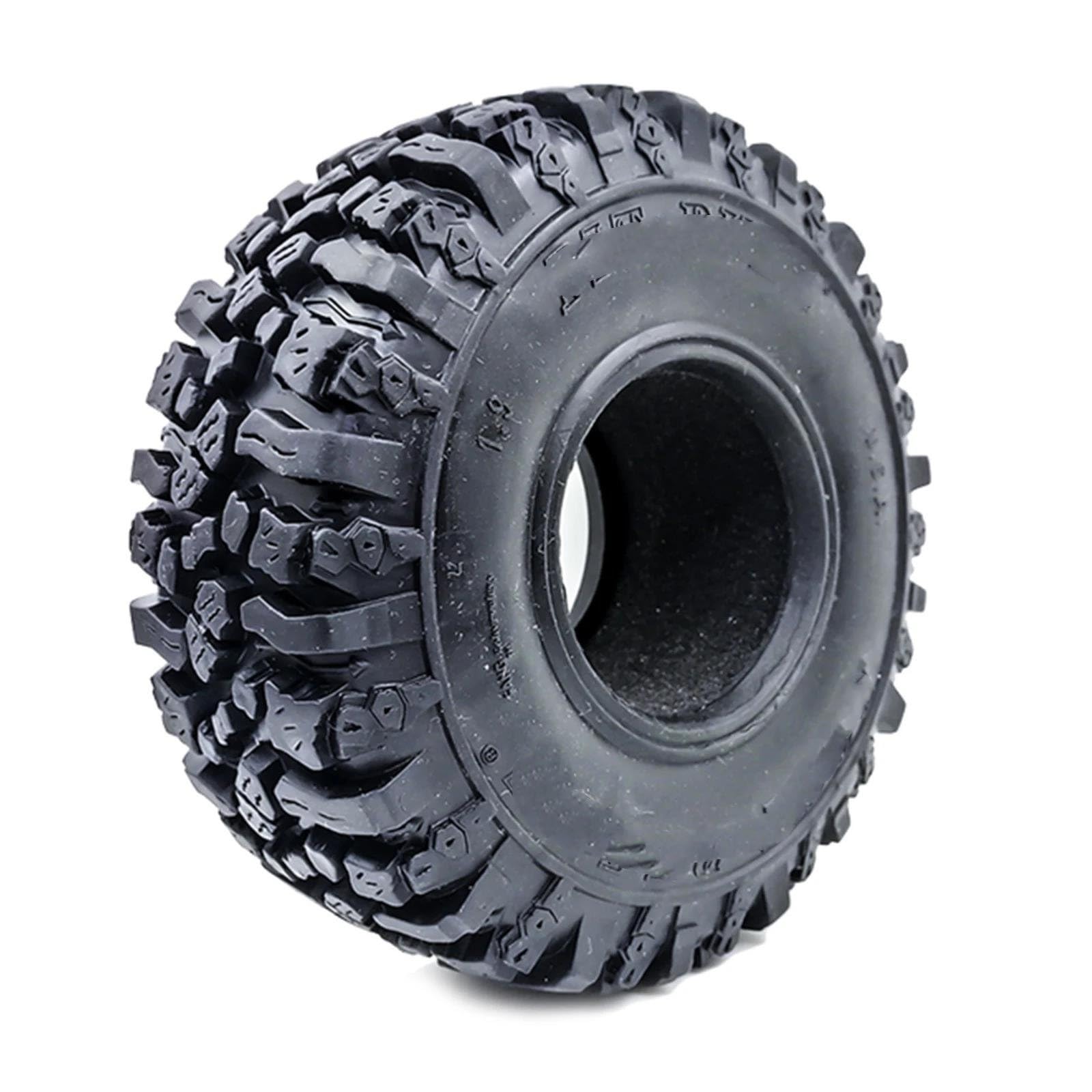 Compatible con Axial para SCX10 SCX10 II 90046 AXI03007 para Traxxas TRX-4 115 * 45MM 1,9 "neumáticos De Goma para 1:10 RC Rock Crawler RC Coche NeumáTico Piezas