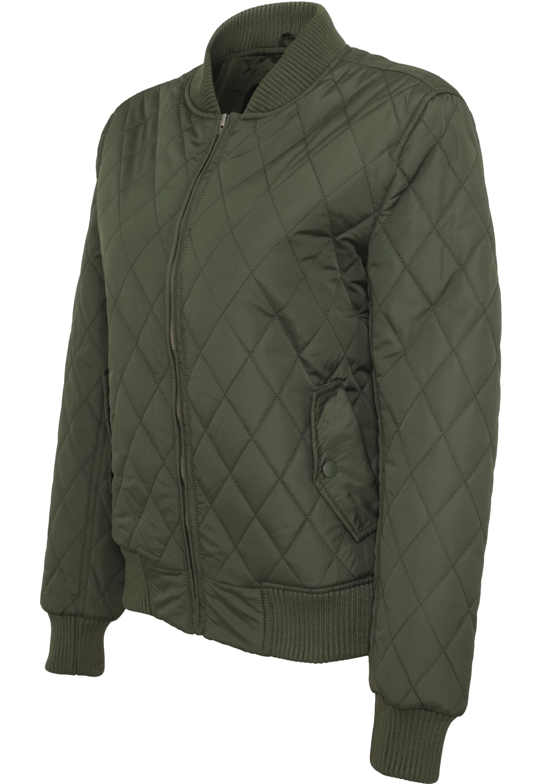 Urban Classics Damen Ladies Diamond Quilt Nylon Jacket