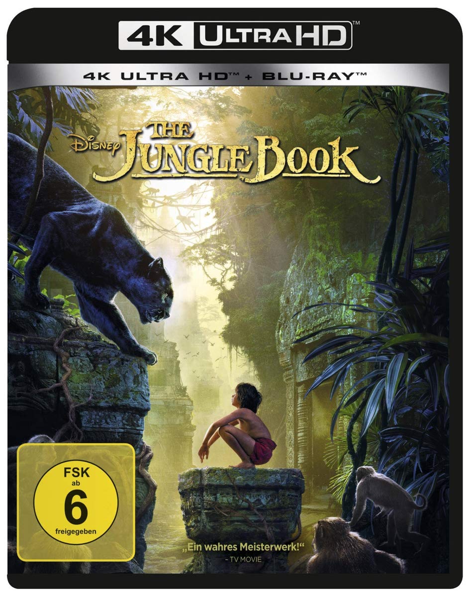 The Jungle Book (Live Action) UHD Blu-ray