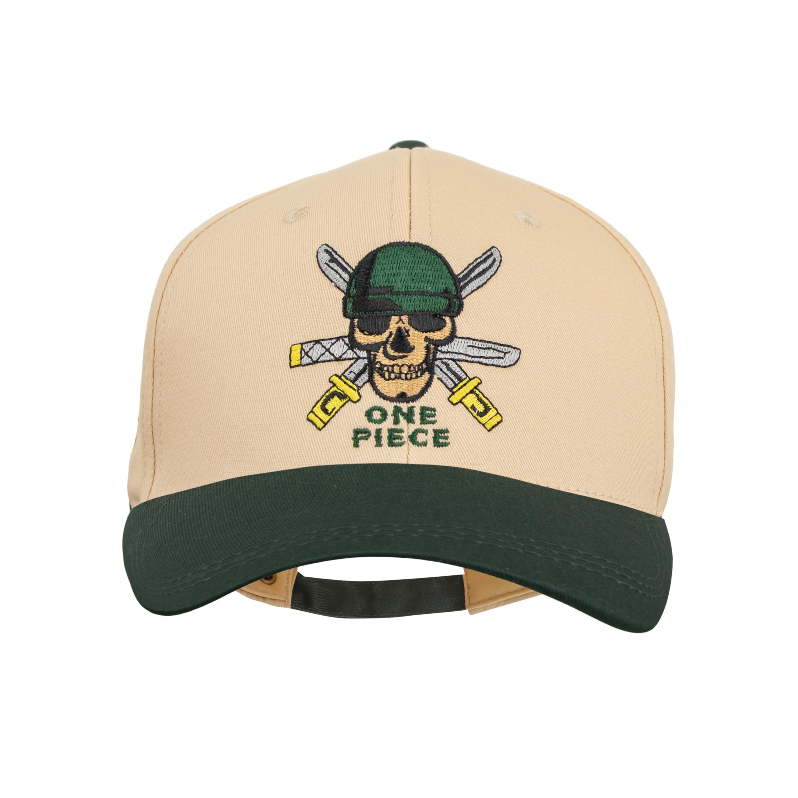 Cinereplicas One Piece - Zoro Baseball Cap - Official License Multicolor, Multicolor, 7.5