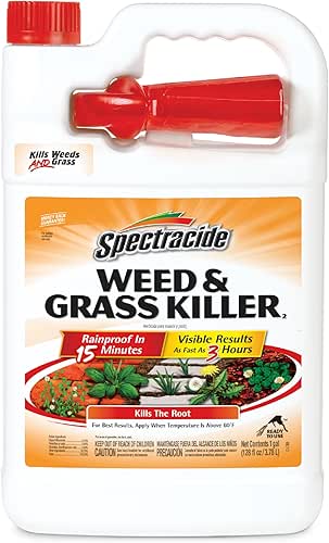 Spectracide Weed & Grass Killer, Use On Driveways, Walkways and