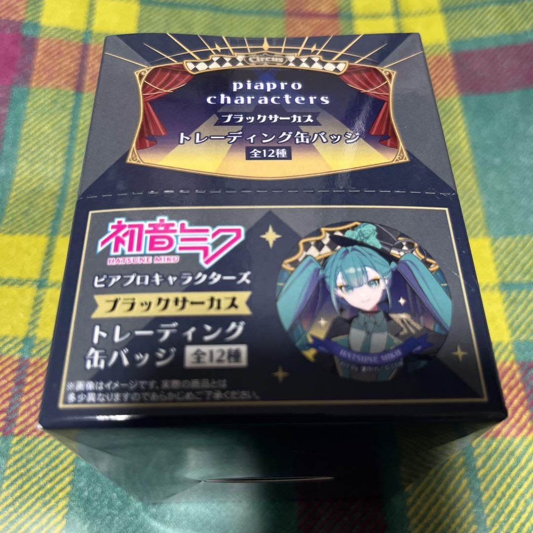 エンジョイ大阪 ブラックサーカス 初音ミク 缶バッジ/望月けい