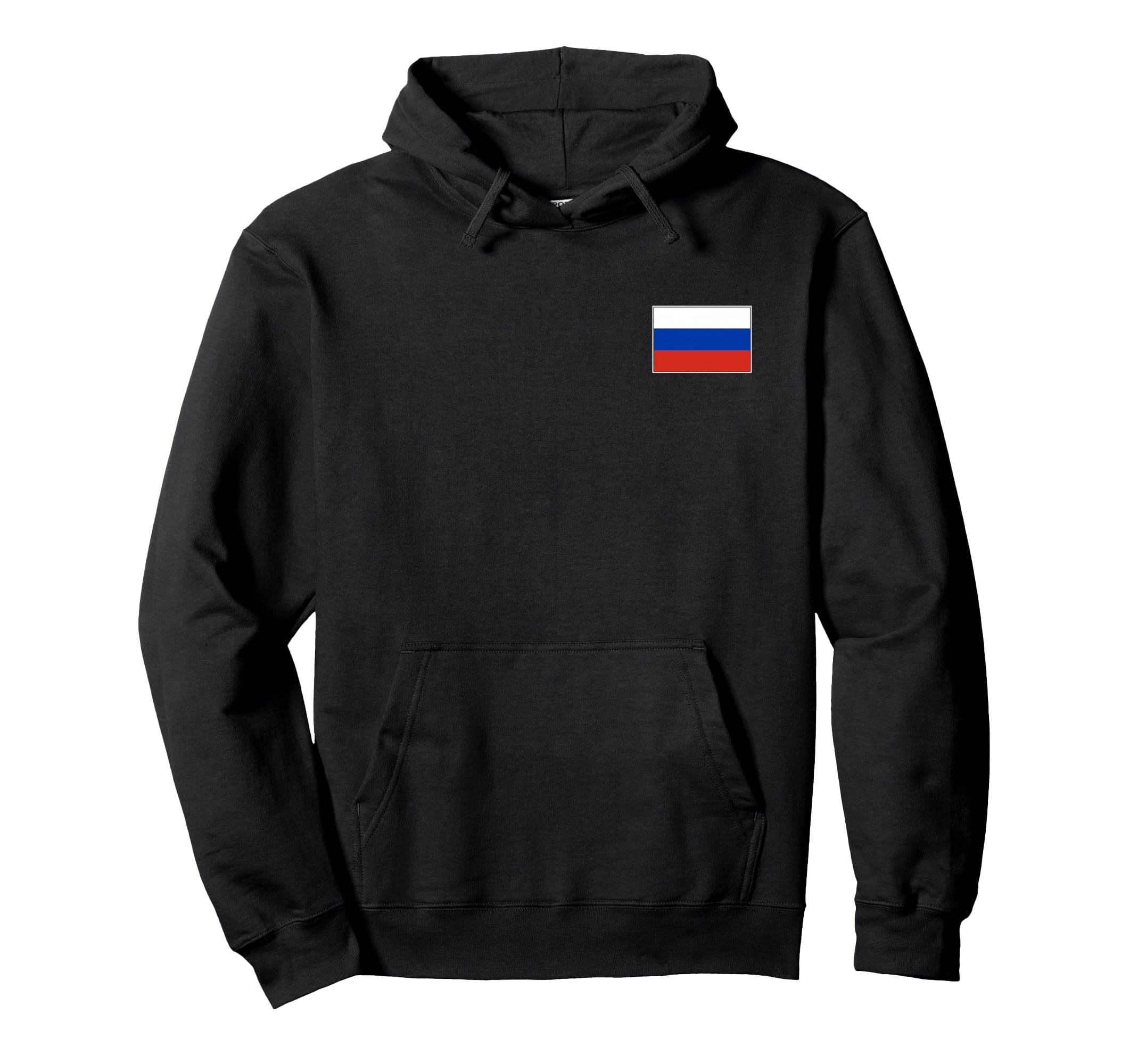 RUSSIA FLAG RUSSIAN COLORS BANNER COAT OF ARMS Pullover Hoodie