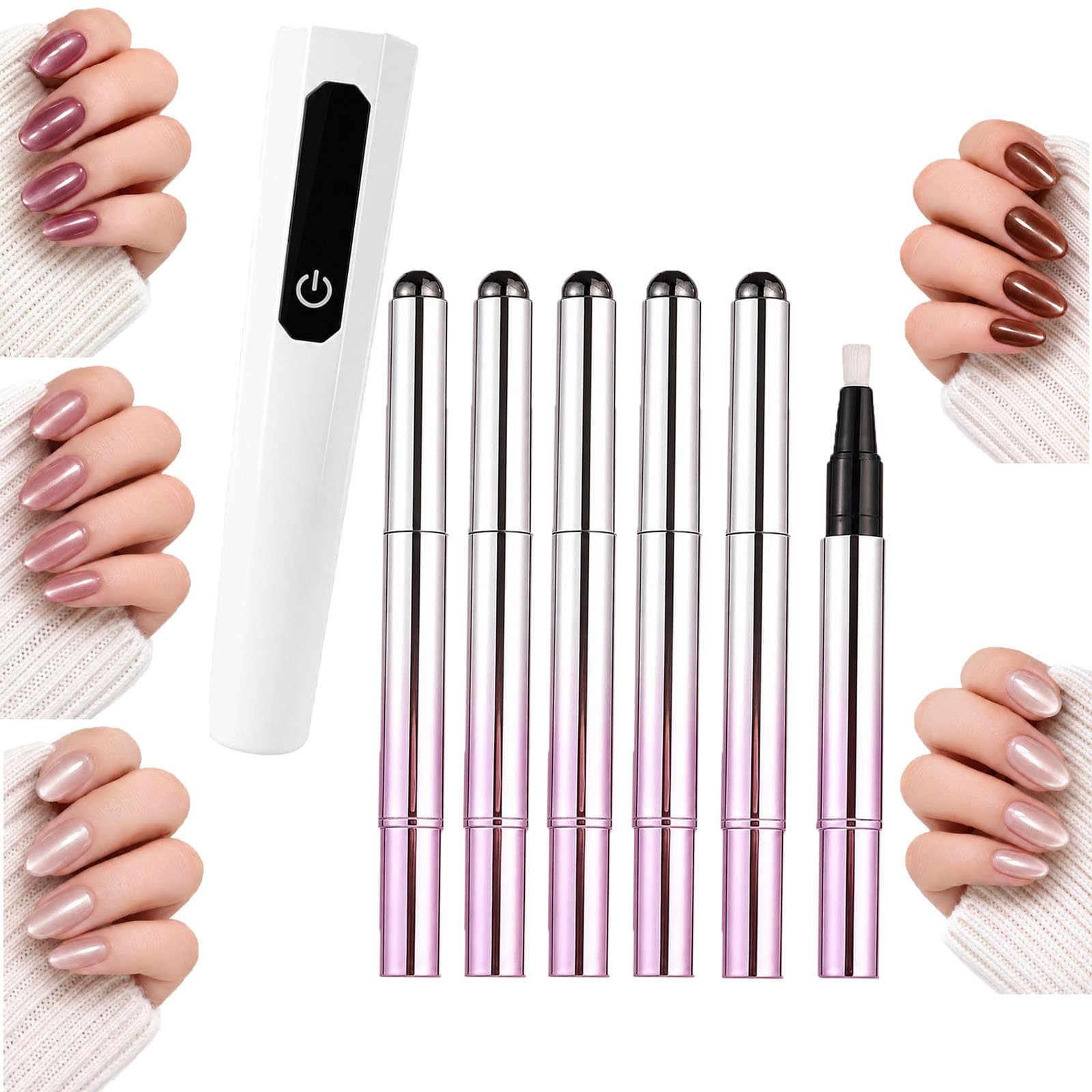 Set de salón de bolsillo, Herramienta Gel Polish (5 Color Set)