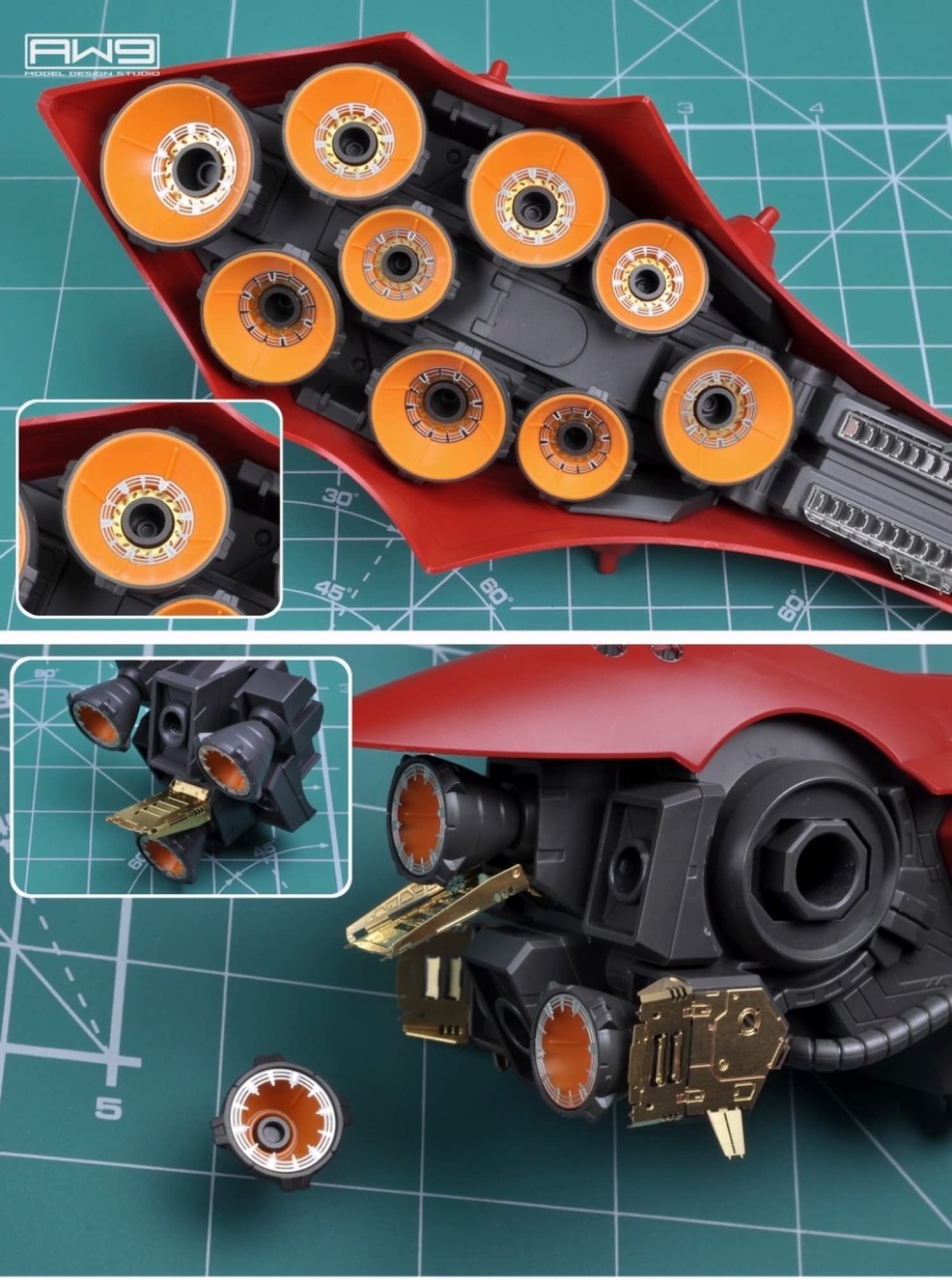 Amazon | RG HG 1/144 MS改造用 ディテールアップ ハイ