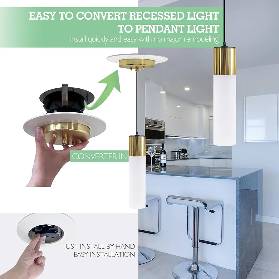 How to Replace Recessed Light With Pendant Light: Easy DIY Guide
