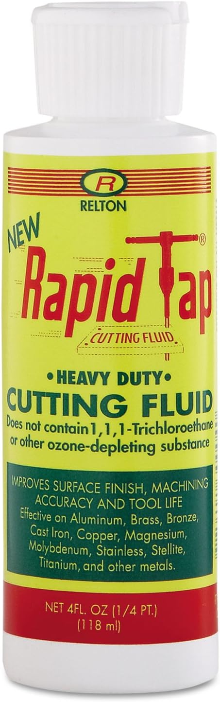 Relton 618-RAPTAP-04NEW Rapid-Tap Metal Cutting Fluid, Hard Metal, 4oz