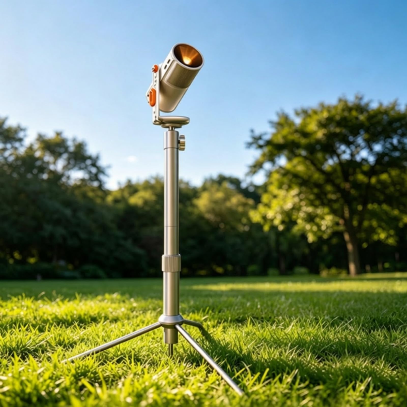 Supporto da Pavimento Portatile Stativo Telescopico Treppiede per Campeggio