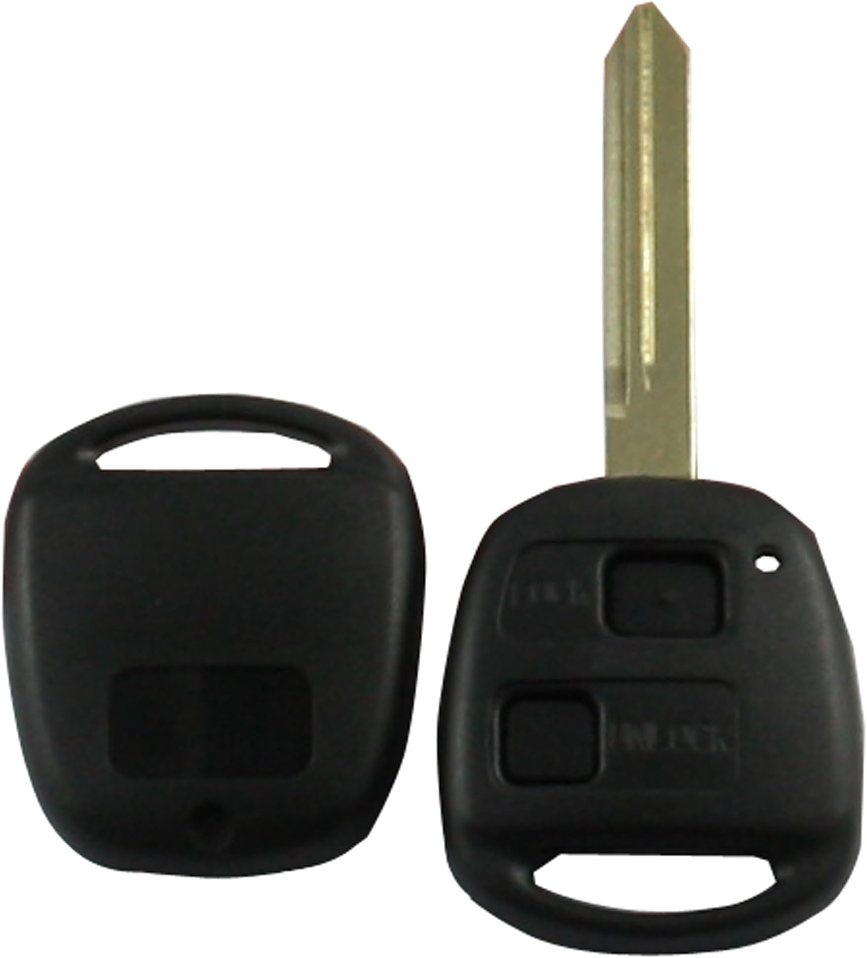 New Uncut Blank Transmitter Remote Key Case Fob for TOYOTA Avensis Yaris Auris No chips inside
