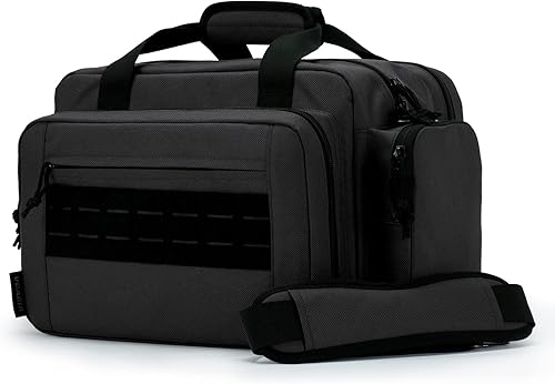 Vista 45 de VEAGIA Bolsa de rango,Estuche de pistola,Bolsas de gama de armas para pistolas y bolsa de munición 2 pistolas suave bolsa de tiro de transporte Camo