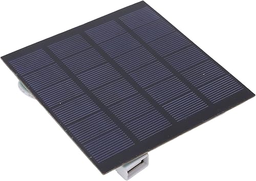 Panel solar de 1.5W, panel solar de polisilicio de ahorro de energía de alta tasa de conversión de 6V, panel de carga solar de alta estabilidad para