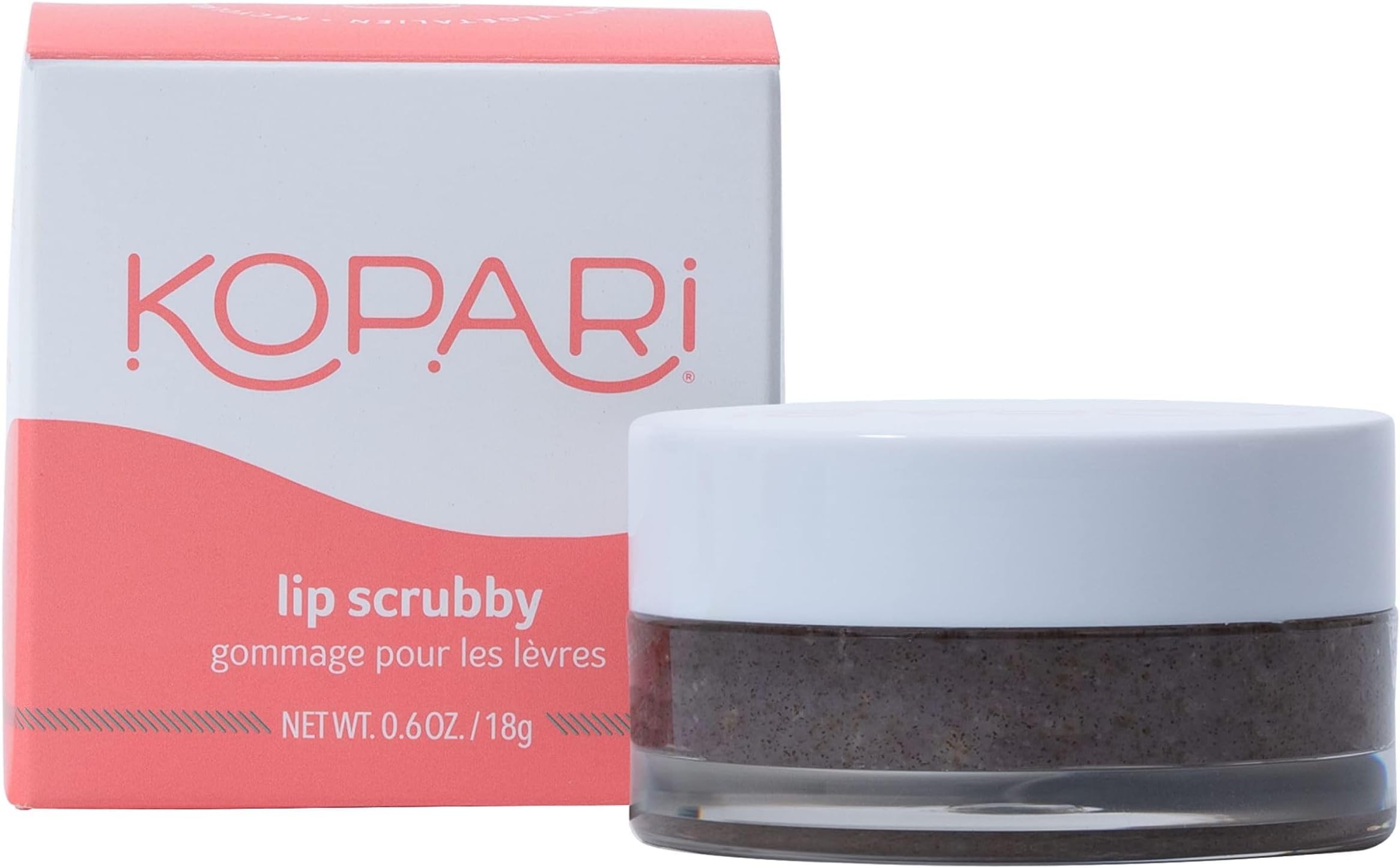 Kopari Coconut Lip Scrubby- Removes Dry Skin to Promote Soft, Supple Lips - Made with 100% Organic Coconut Oil