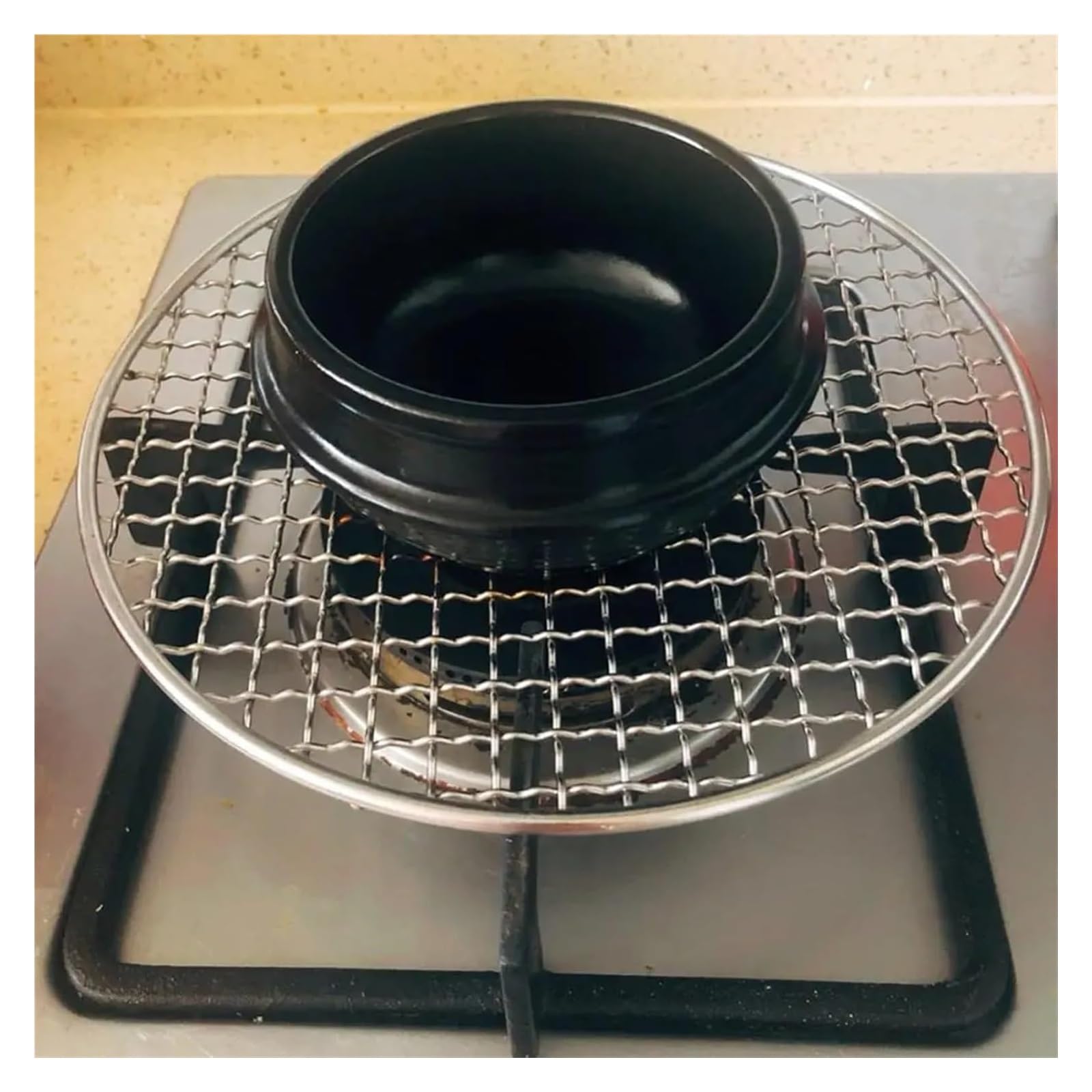 Artykuły do ​​pieczenia, Siatki Ruszty 304 Stal nierdzewna Okrągła Siatka do grilla Siatki do pieczenia Narzędzia do grillowania bekonu Siatki żelazne Akcesoria do grilla Mata do grilla nieprzywierają