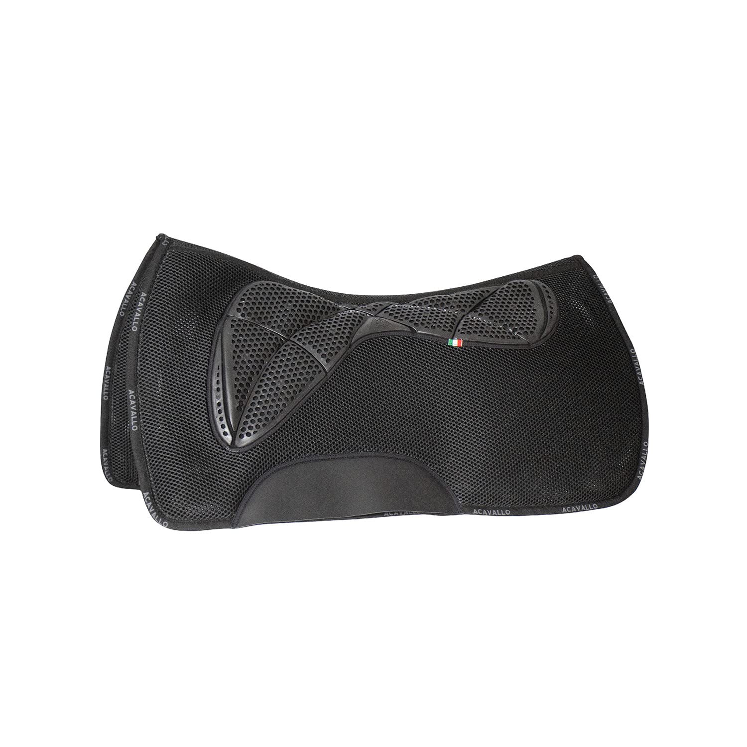 ACAVALLO SOTTOSELLA WESTERN IN MEMORY FOAM E GEL IN TESSUTO 3D SPACER