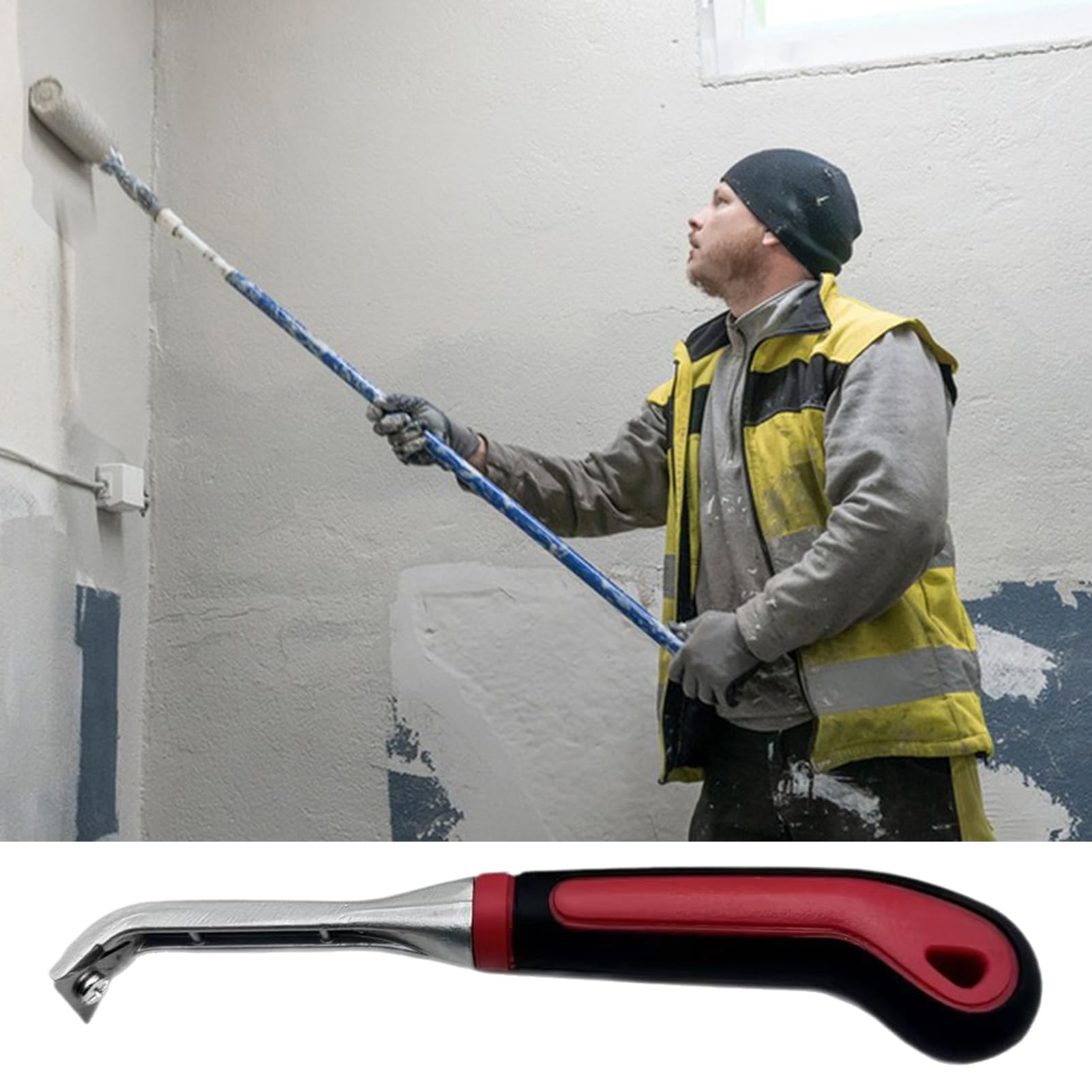Grattoir Métallique Grattoir à Peinture 2,5 cm pour Vitre