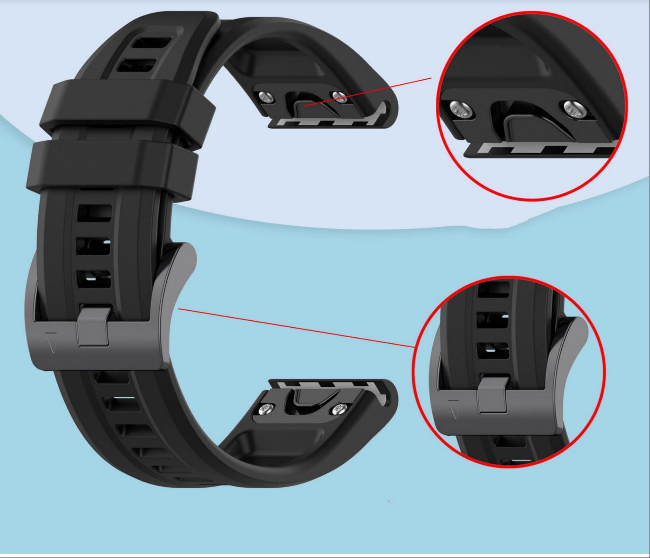 Accessoire Montre Intelligente 6 Films Protection écran Garmin Venu 3S - Anti-rayures Et Anti-traces, Transparents Et Faciles à Poser Garmin Venus 3s