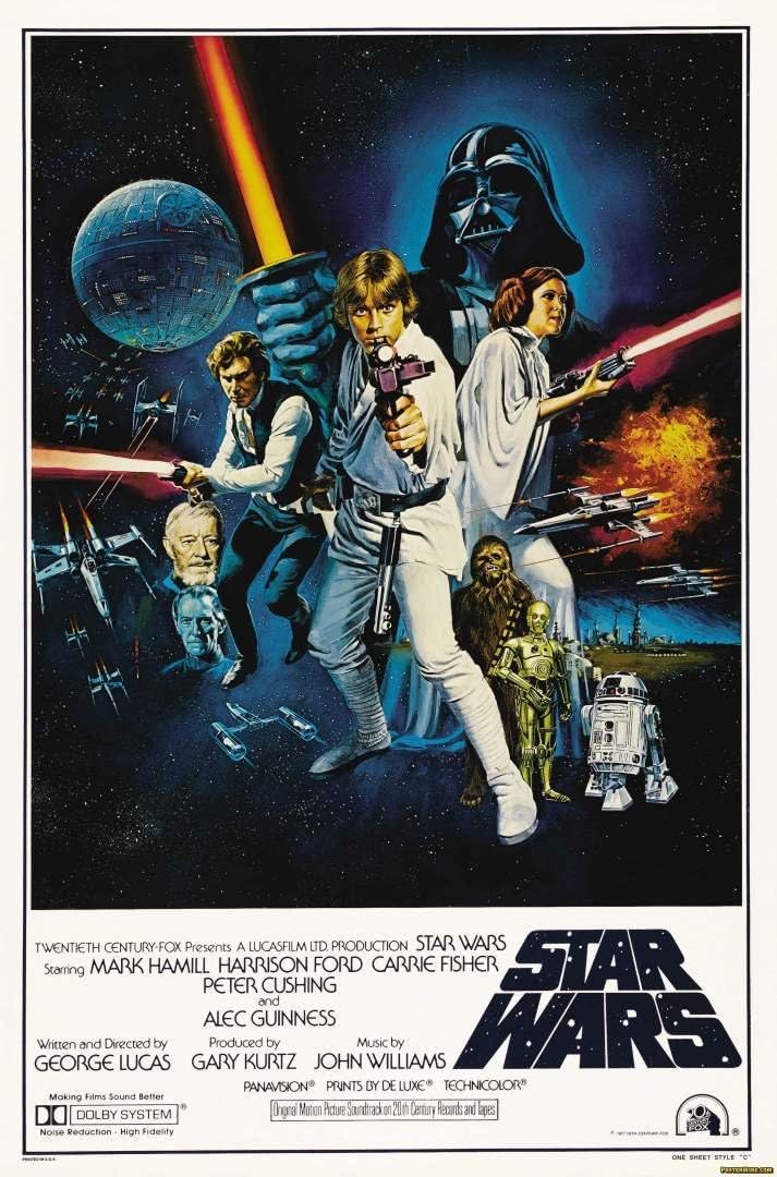 Poster Professionals Star Wars Movie Poster (Paper, 12x19-inch, Multicolour)