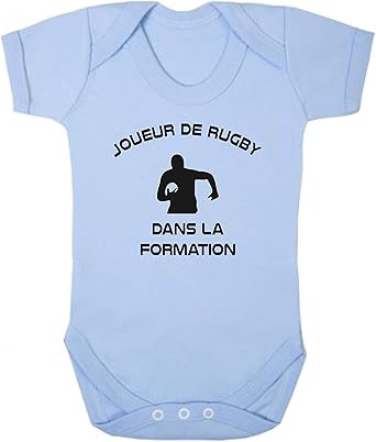 Click My Clobber Bebe Body Joueur De Rugby Dans La Formation Amazon Fr Vetements