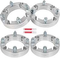 Vista 2 de SCITOO 2 espaciadores de rueda de 1.5 pulgadas, 4 x 156 de diámetro de 5.157 in, 12 x 1.5 pulgadas, adaptadores de espaciadores de rueda de 4