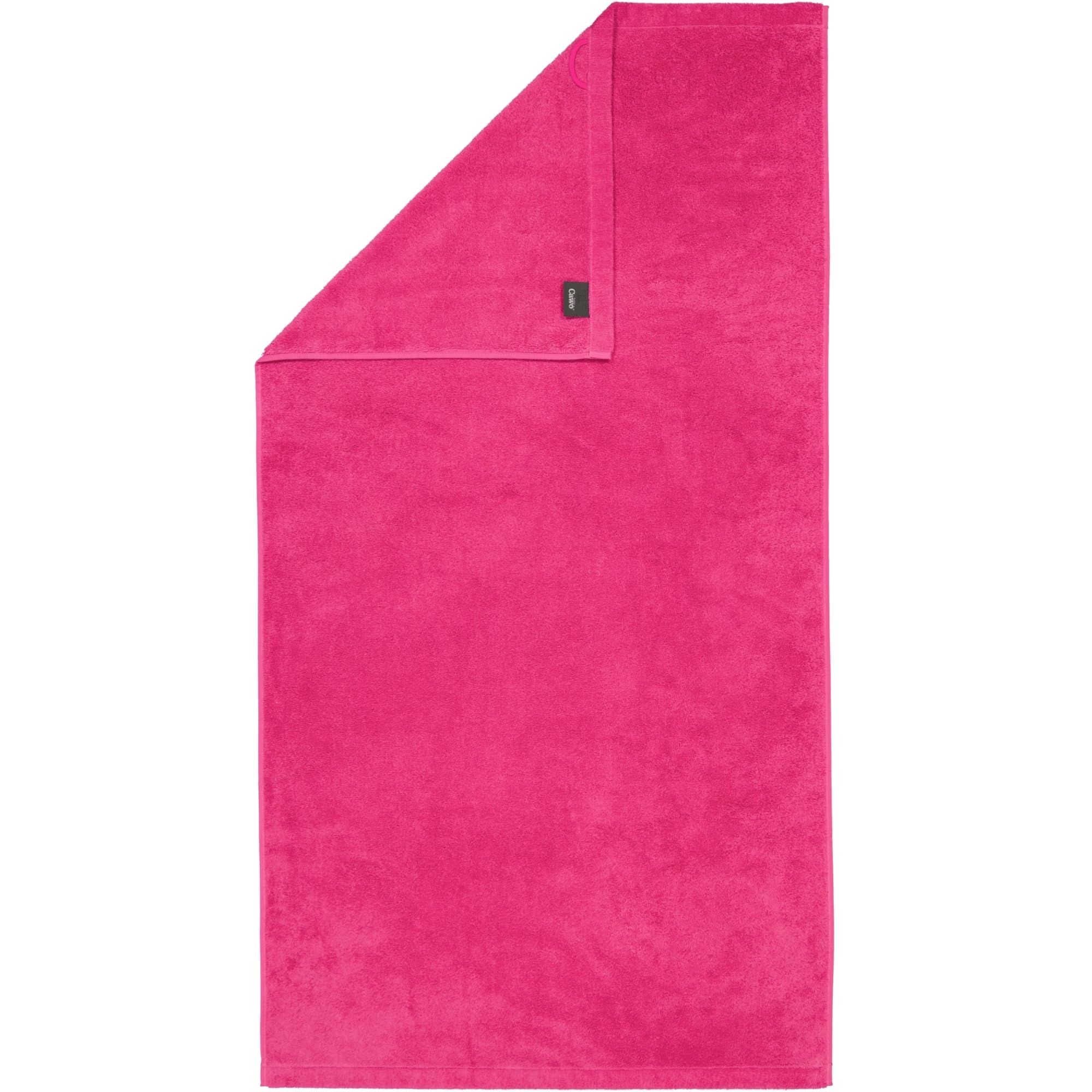 Serviettes Cawö Life Style Uni 7007, Coton, rosa, Serviette de bain 70 x 140 cm