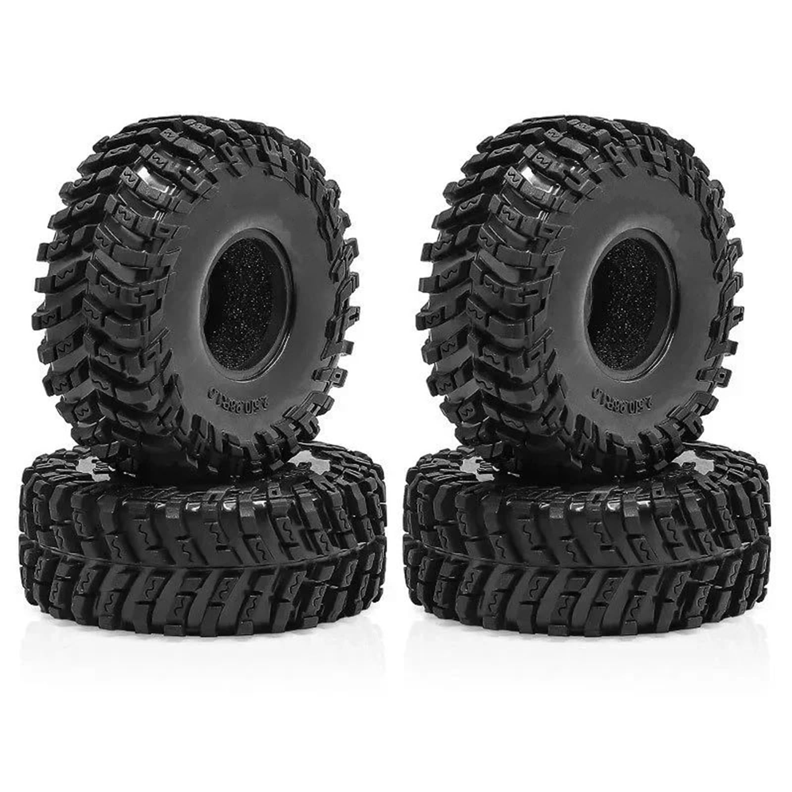 Per Axial Per Scx24 Per Fms Per Ascent-18 Per Trx4m 1/24 1/18 Rc Auto Parti Aggiornamento Pneumatici 1.0 Pollici 64x25mm Camion Cingolato Ricambi Modellini RC