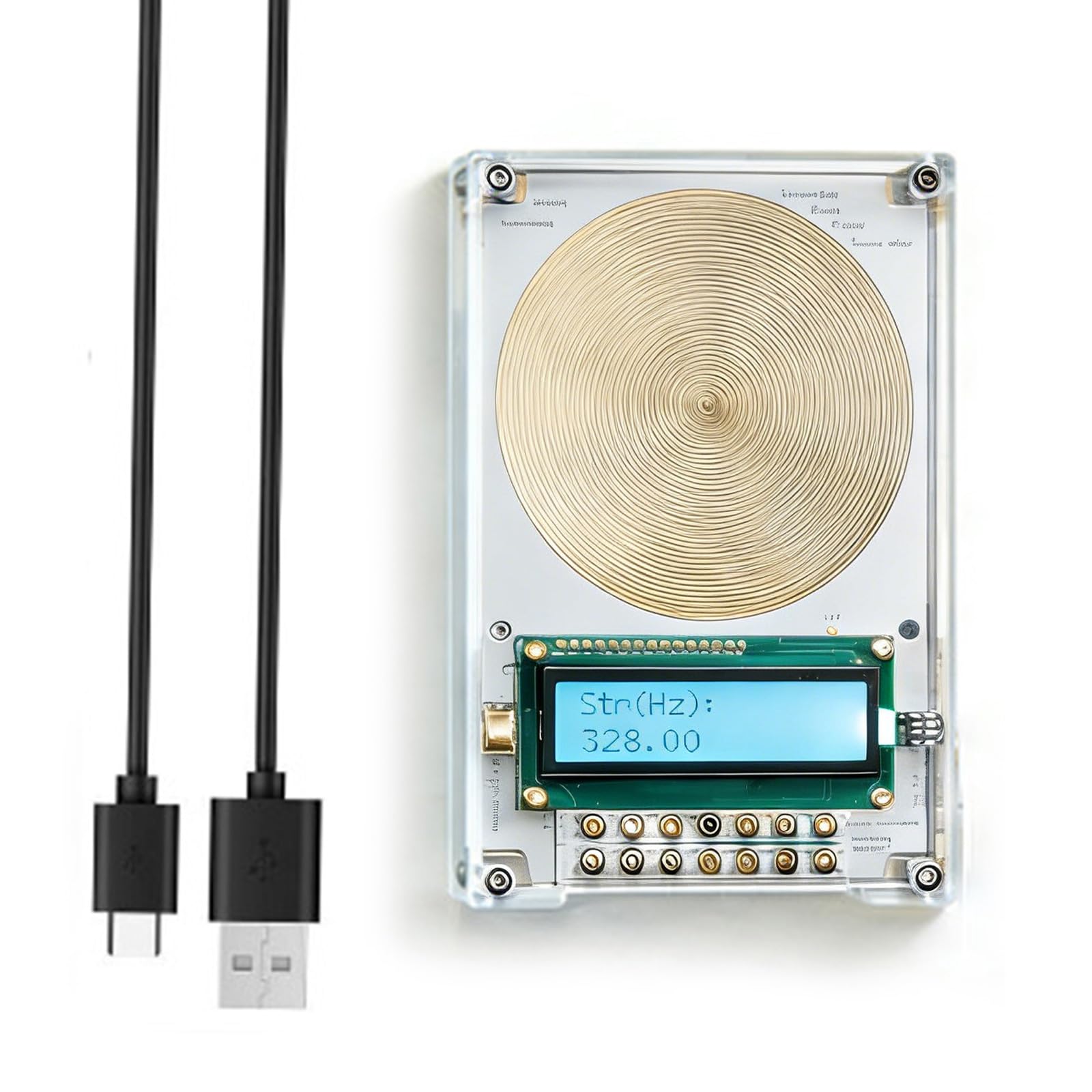 Oscilador de cristal digital de 7,83 Hz con rangos de frecuencia configurables 8