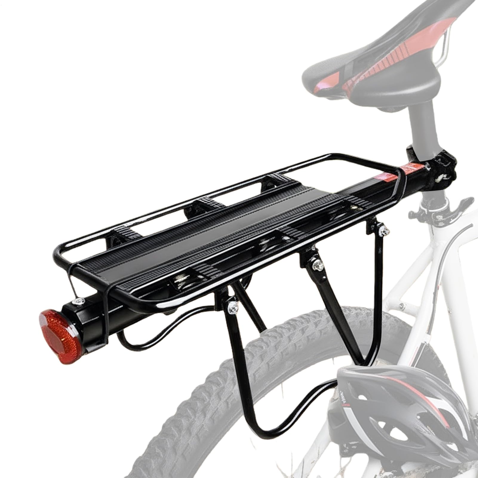Bagażnik rowerowy, wysuwany, szybkie odpinanie, z narzędziami, uniwersalny bagażnik rowerowy, bagażnik, do jazdy na rowerze górskim, miejskim, do dojazdów do pracy, na zewnątrz, dla mężczyzn i kobiet