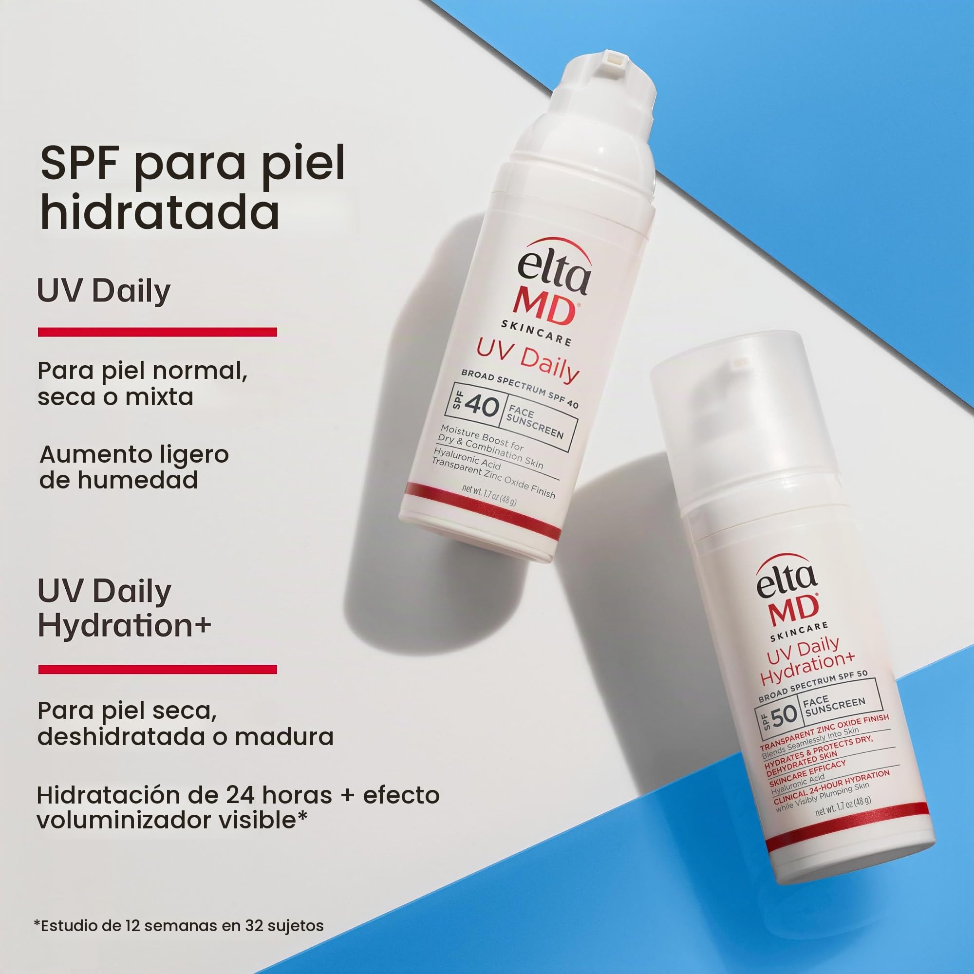 EltaMD UV Daily Moisturizing Facial Sunscreen SPF 40 - For Normal, Combination & Post-Procedure Skin 48g/1.7oz